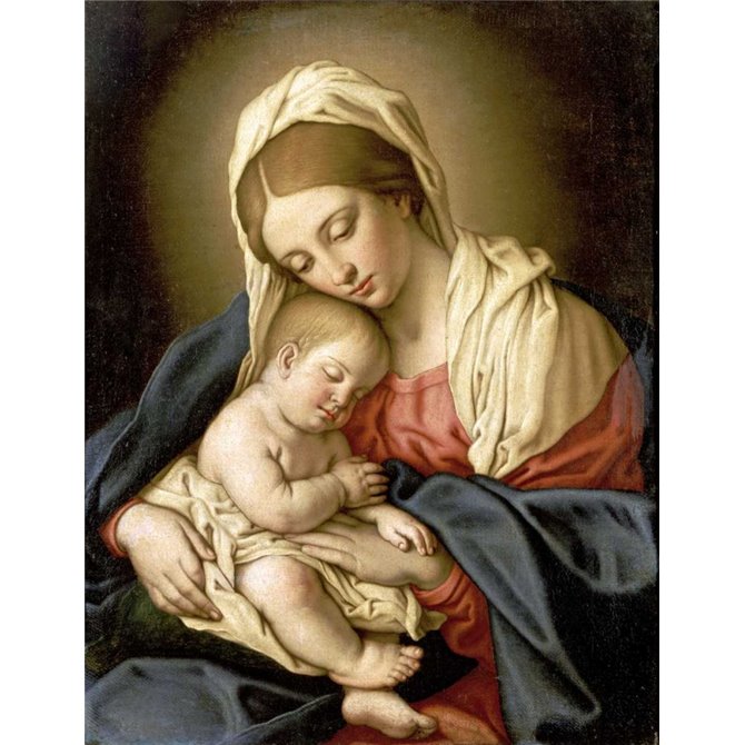 copy of The Madonna and Child - Cuadrostock