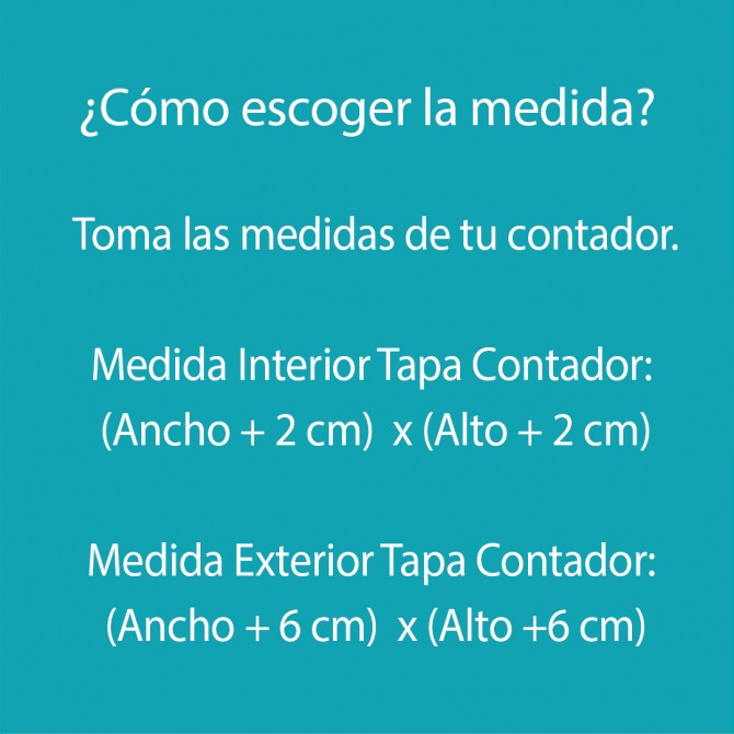 Tapacontador vertical blanco con texto y mariposas - Cuadrostock