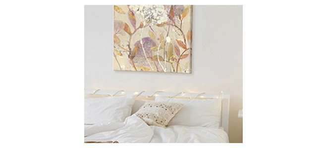 Pastel tones wall art for bedroom