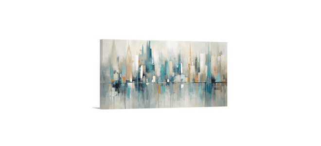 Abstract Canvas of Cities