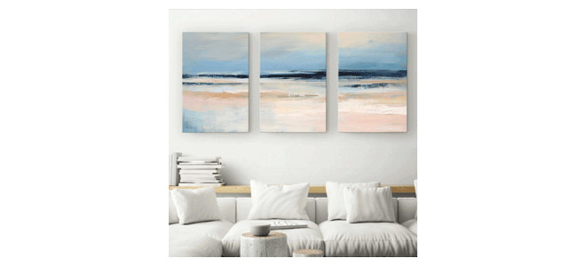 Modern Triptych Art