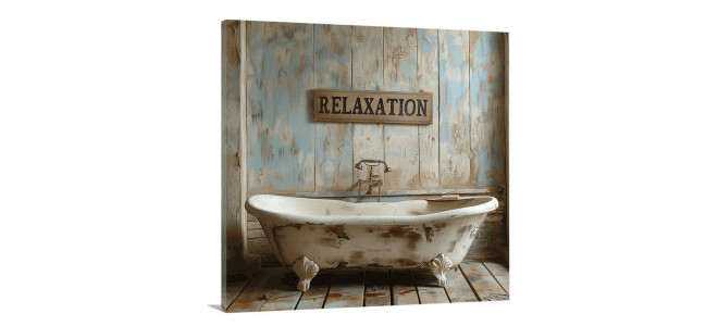 Decorative Canvas Bathrooms