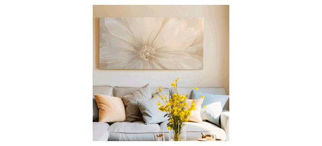 Great Flower Canvas