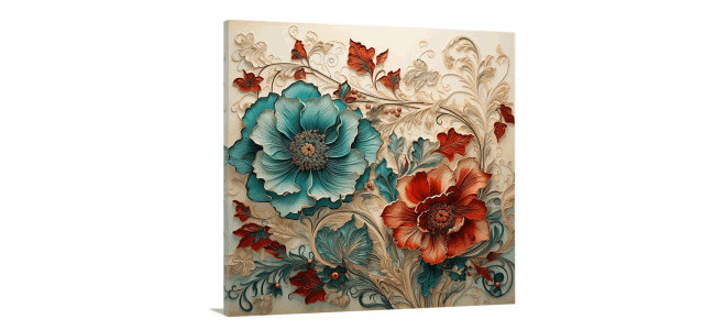 Beautiful Flower Canvas