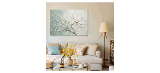 Almond Blossom Canvas