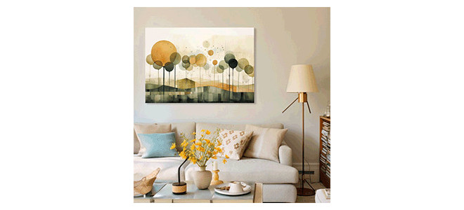 Modern Natural Landscape Canvas