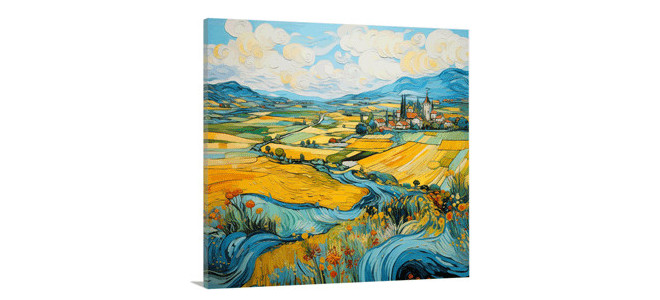 Impressionist Landscape Canvas