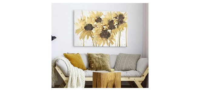 Yellow Flowers canvas prints